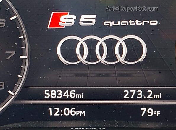 WAUC4CF5XJA120595 2018 AUDI S5 Green 