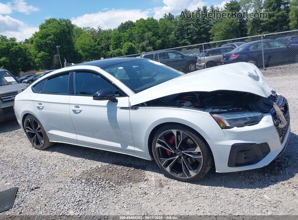 WAUC4CF5XLA020533 2020 AUDI S5 White უკანა სალონის ხედი