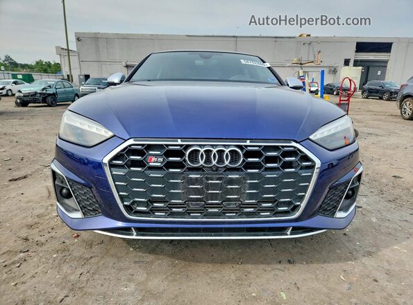 WAUC4CF5XMA043702 2021 AUDI S5 Blue Դիմացի տեսք