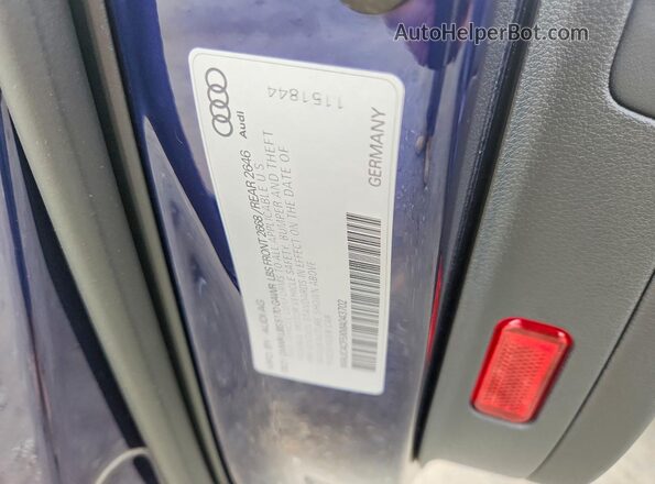 WAUC4CF5XMA043702 2021 AUDI S5 Blue Շարժիչի բաժամունքի տեսք