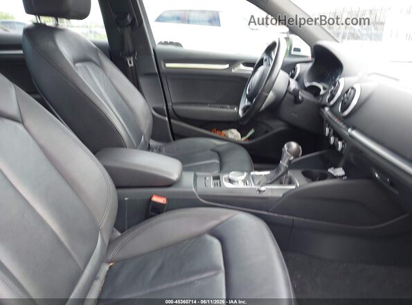 WAUC7GFF0G1020733 2016 AUDI A3 White Front interior view