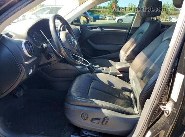 WAUC7GFF7G1058735 2016 AUDI A3 Black Вид салону спереду