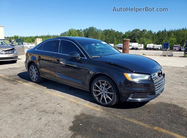 WAUC7GFF7G1058735 2016 AUDI A3 Black Передня права чверть