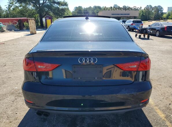 WAUC7GFF7G1058735 2016 AUDI A3 Black Вид ззаду