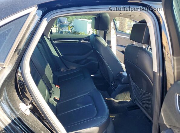 WAUC7GFF7G1058735 2016 AUDI A3 Black Вид задніх сидінь
