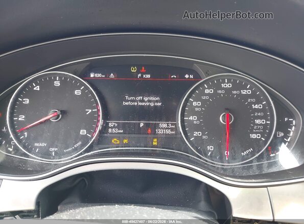 WAUC8AFC6HN049552 2017 AUDI A6 Blue Հետևի նստատեղերի տեսք