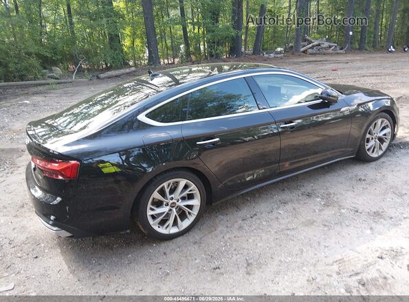 WAUCBCF53NA040261 2022 AUDI OTHER Black Tył prawy