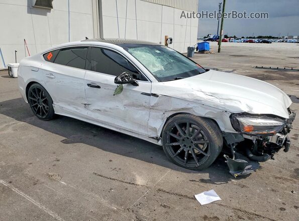 WAUCBCF56NA039671 2022 AUDI A5 Белый Передняя правая четверть