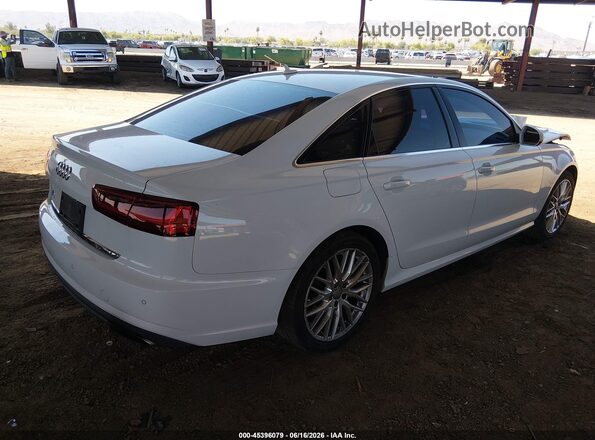 WAUCFAFC2GN117074 2016 AUDI A6 White Задня права чверть