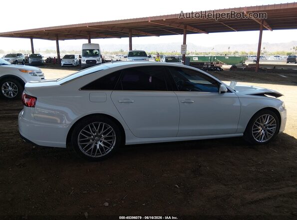 WAUCFAFC2GN117074 2016 AUDI A6 White Вид задньої частини салону