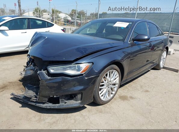 WAUCFAFC3GN111428 2016 AUDI A6 Black Передня ліва чверть