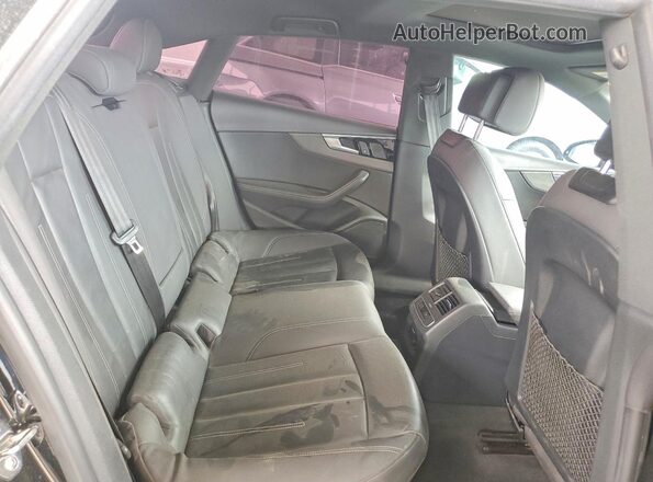 WAUCNCF50LA009554 2020 AUDI A5 Black Հետևի նստատեղերի տեսք