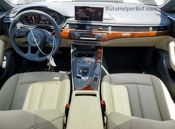 WAUCNCF55JA079919 2018 AUDI A5 Silver Вид панелі приладів