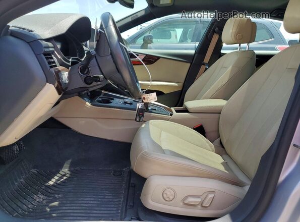 WAUCNCF55JA079919 2018 AUDI A5 Silver Вид салону спереду