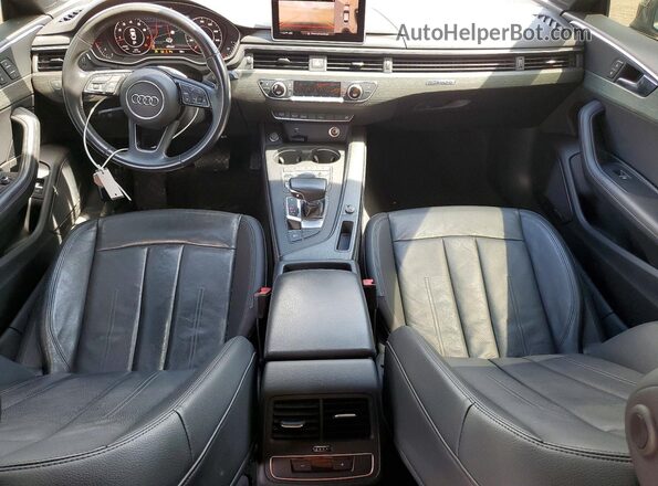 WAUCNCF55JA128729 2018 AUDI A5 Black წინა პანელის ხედი