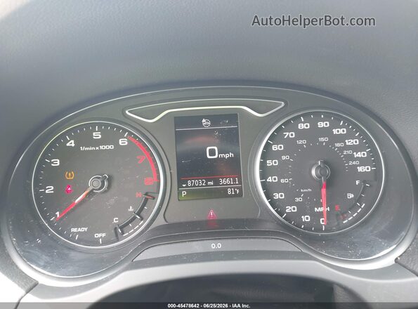 WAUCUGFF4LA005218 2020 AUDI A3 White უკანა სავარძლების ხედი