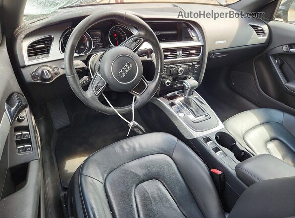 WAUD2AFH3GN005654 2016 AUDI A5 Black Առջևի վահանակի տեսք