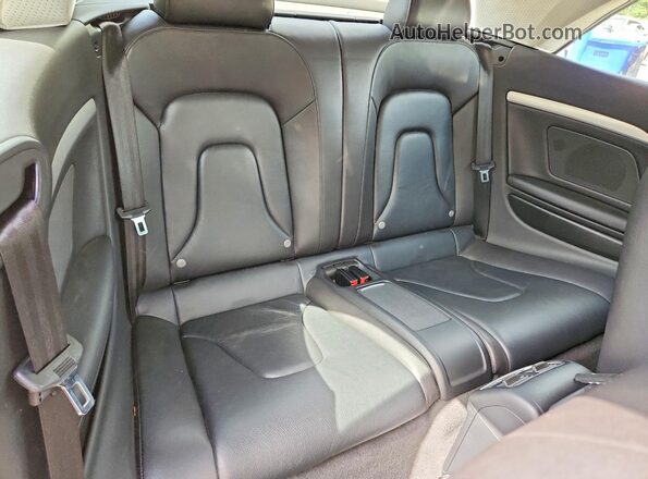 WAUD2AFH3GN005654 2016 AUDI A5 Black Հետևի նստատեղերի տեսք