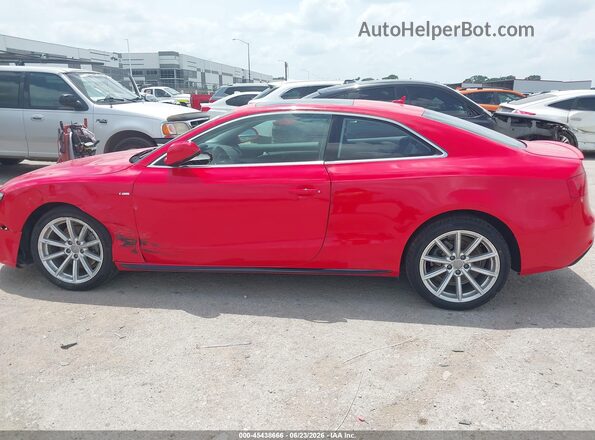 WAUD2AFR3HA000732 2017 AUDI A5 Red Vista interior de 360 grados