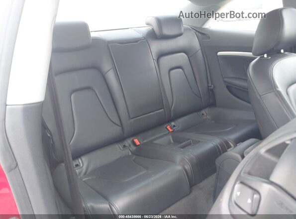 WAUD2AFR3HA000732 2017 AUDI A5 Red Vista de la etiqueta del VIN