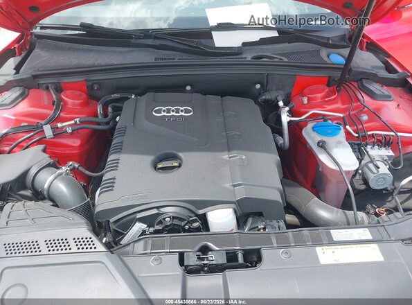 WAUD2AFR3HA000732 2017 AUDI A5 Red Vista trasera
