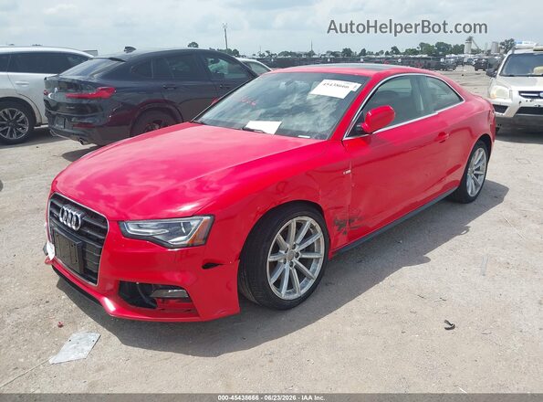 WAUD2AFR3HA000732 2017 AUDI A5 Red Vista tres cuartos delantera izquierda