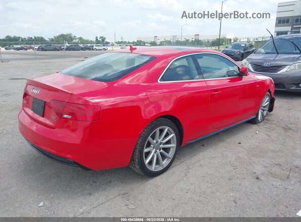 WAUD2AFR3HA000732 2017 AUDI A5 Red Trasero derecho