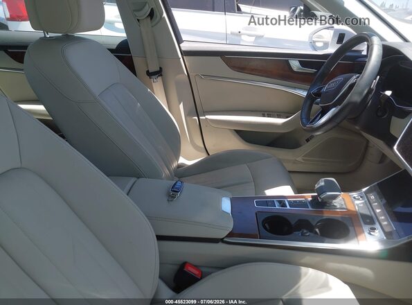 WAUD3BF27PN068013 2023 AUDI A6 White Widok wnętrza z przodu