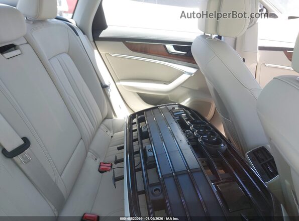 WAUD3BF27PN068013 2023 AUDI A6 White Widok naklejki z numerem VIN