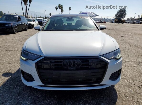 WAUD3BF2XPN025897 2023 AUDI A6 White Вид спереду