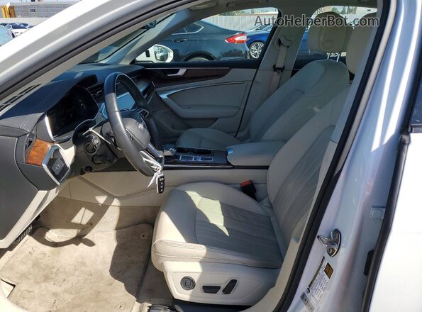 WAUD3BF2XPN025897 2023 AUDI A6 White Вид салону спереду