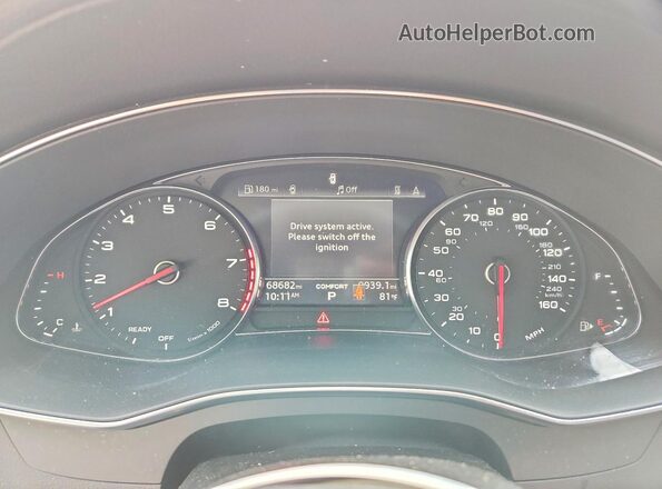 WAUD8AF20KN127388 2019 AUDI A6 Black 