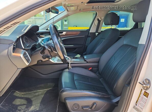 WAUD8AF27LN059494 2020 AUDI A6 White Вид салону спереду