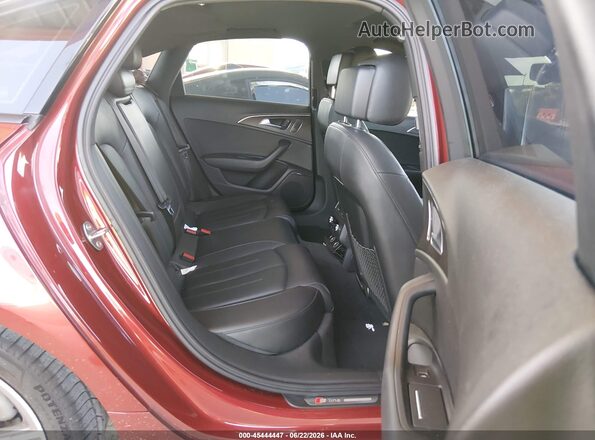 WAUD8AFC7HN039424 2017 AUDI A6 Red VIN კოდის სტიკერის ხედი
