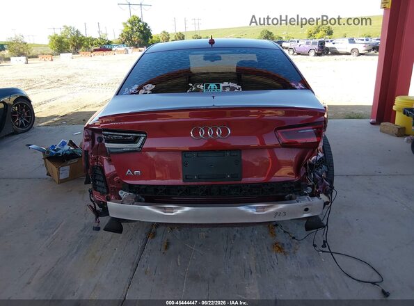 WAUD8AFC7HN039424 2017 AUDI A6 Red 