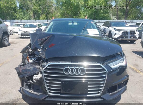 WAUD8AFC7HN042341 2017 AUDI A6 Black ხელსაწყოთა პანელის ხედი