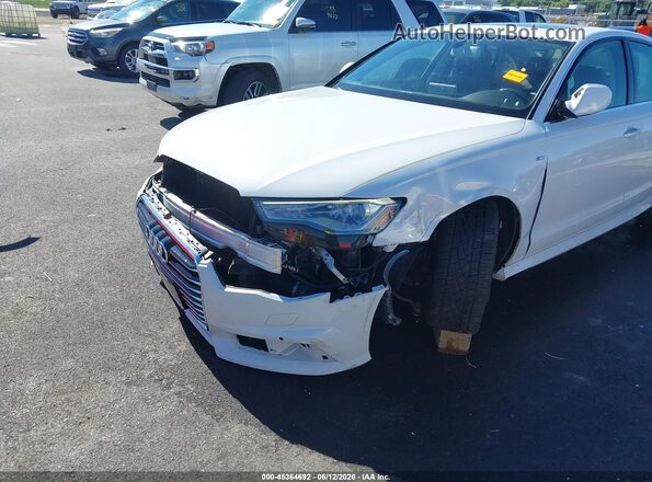 WAUD8AFC9HN072294 2017 AUDI A6 White Դիմացի տեսք