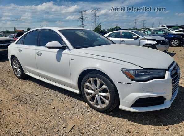 WAUD8BFC6HN115804 2017 AUDI A6 White Przód prawy