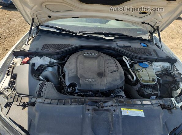 WAUD8BFC6HN115804 2017 AUDI A6 White Widok wnętrza z tyłu