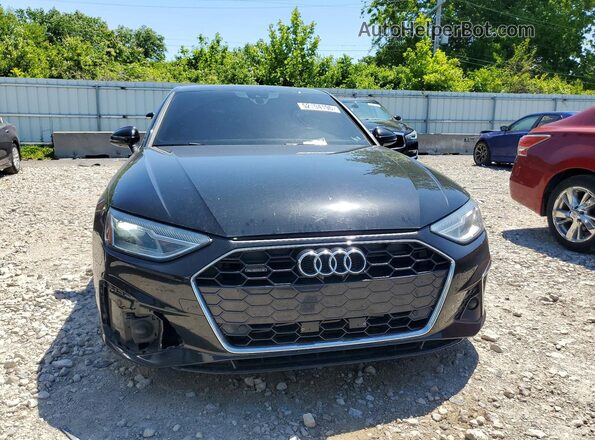 WAUDAAF40MA028344 2021 AUDI A4 Black წინა ხედი