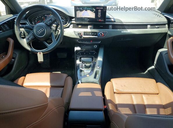 WAUDAAF40MA028344 2021 AUDI A4 Black წინა პანელის ხედი