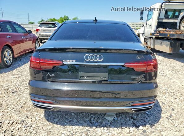 WAUDAAF40MA028344 2021 AUDI A4 Black უკანა ხედი