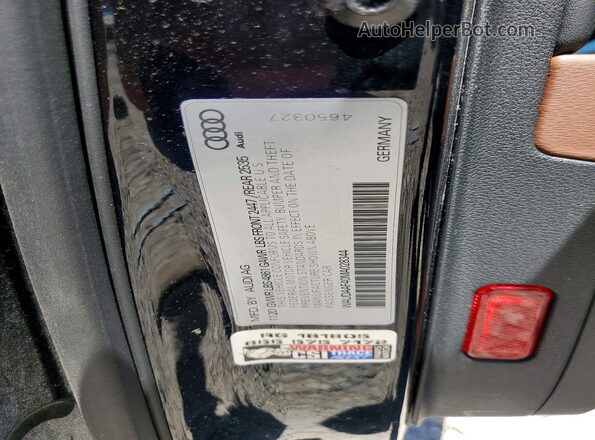 WAUDAAF40MA028344 2021 AUDI A4 Black ძრავის განყოფილების ხედი