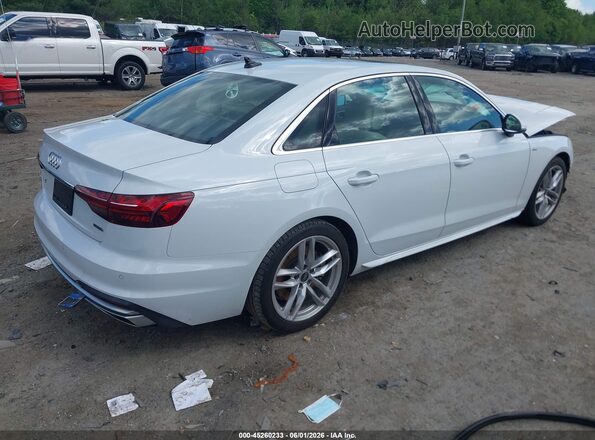 WAUDAAF44RN001759 2024 AUDI A4 White Rear right