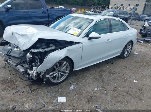 WAUDAAF44RN001759 2024 AUDI A4 White Front left