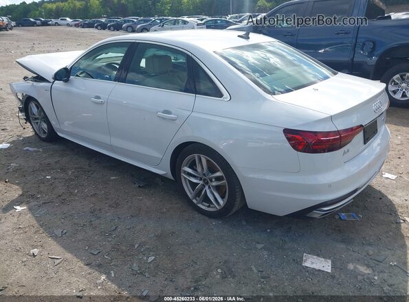 WAUDAAF44RN001759 2024 AUDI A4 White Rear left