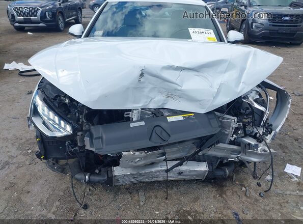 WAUDAAF44RN001759 2024 AUDI A4 White Front view