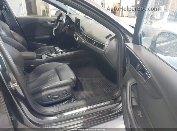 WAUDAAF46MN004560 2021 AUDI A4 Gray Widok wnętrza z przodu