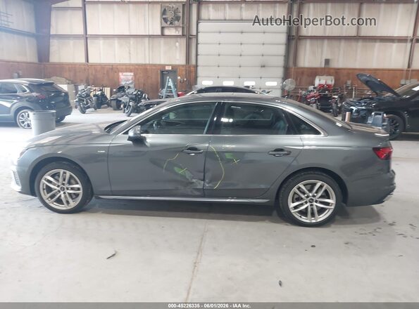 WAUDAAF46MN004560 2021 AUDI A4 Gray Widok wnętrza 360 stopni