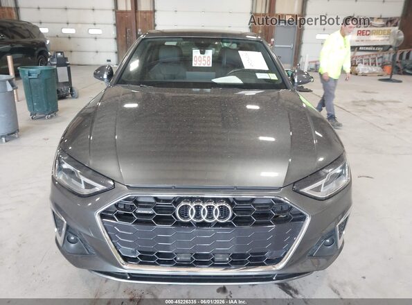 WAUDAAF46MN004560 2021 AUDI A4 Gray Widok zestawu wskaźników